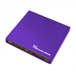 External DVD/RW Drive - Purple