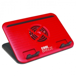 Netbook Cool Breeze Adjustable Cooling Stand - Red