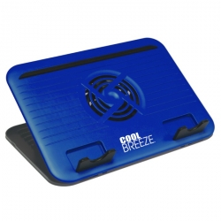 Netbook Cool Breeze Adjustable Cooling Stand - Navy Blue